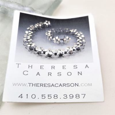 Lot #66 Artisan Necklace - Theresa Carson - Sterling Silver