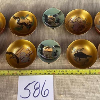 Japanese Lacquer Ware Bowls