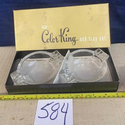 Vintage Color King Ash Trays