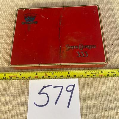 Vintage State Express Cigar Tin