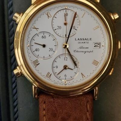 LaSalle Chronograph Alarm Watch by Seiko