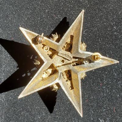 R. Mandell Star Brooch