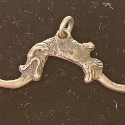 Sterling Dolphin Pendant
