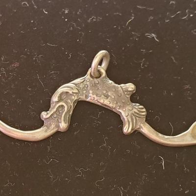 Sterling Dolphin Pendant