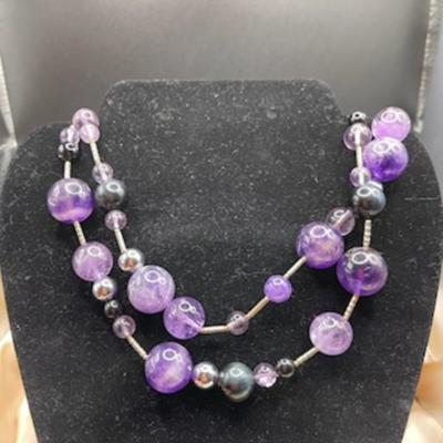 Amethyst Spinel Necklace