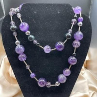 Amethyst Spinel Necklace