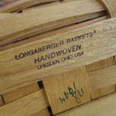 Longaberger Baskets - C