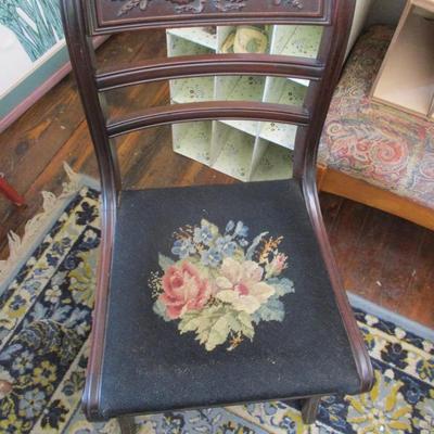 Vintage Upholstered Chair - C