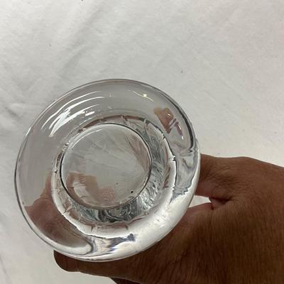 867 WILLIAM YEOWARD Crystal Country Aster 4.5" Vase