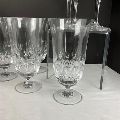 870 Crystal Stemware Lot 13-pcs