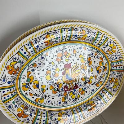 871 Set of "Le Cadeaux" Melamine Dinnerware