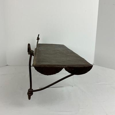 872 Metal Artisan Made Wall Shelf