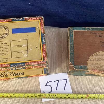 Vintage Cigar Boxes