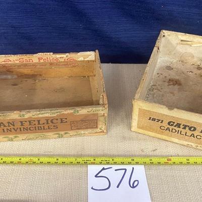 Vintage Cigar Boxes