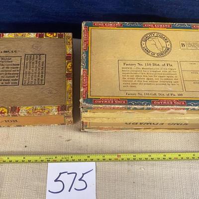 Vintage Cigar Boxes