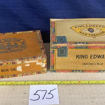 Vintage Cigar Boxes