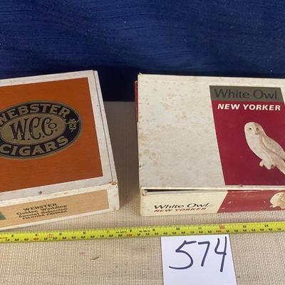 Vintage Cigar Boxes