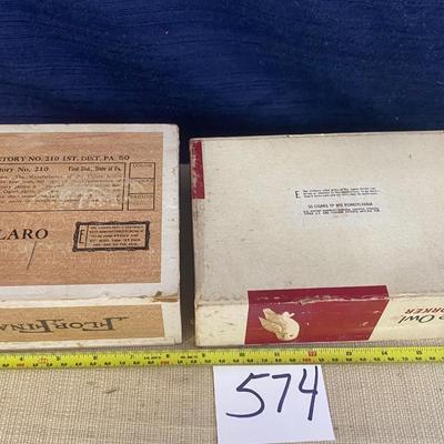 Vintage Cigar Boxes