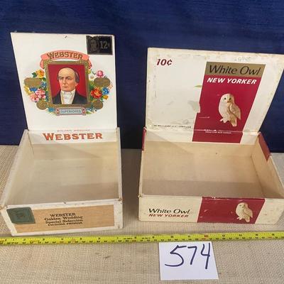 Vintage Cigar Boxes