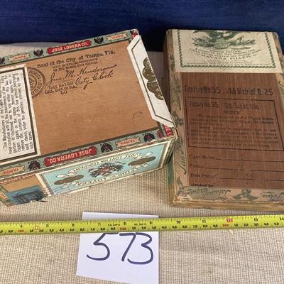 Vintage Cigar Boxes
