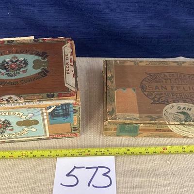 Vintage Cigar Boxes