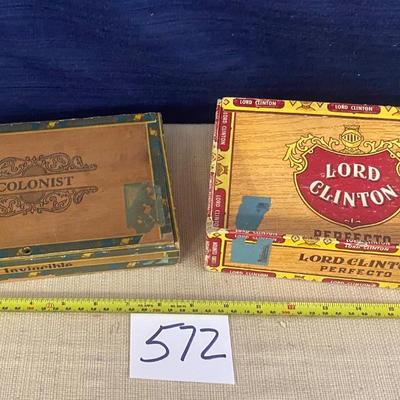 Vintage Cigar Boxes