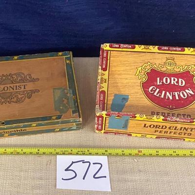 Vintage Cigar Boxes
