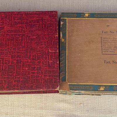 Vintage Cigar Boxes
