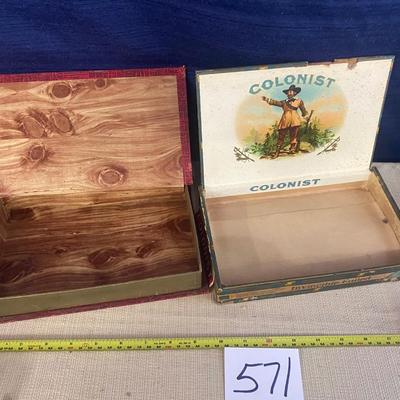 Vintage Cigar Boxes