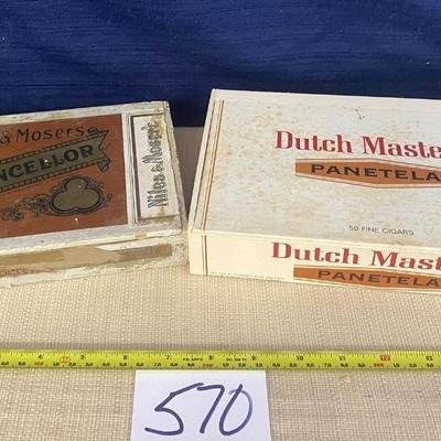 Vintage Cigar Boxes