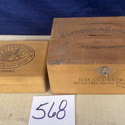 Vintage Cigar Boxes