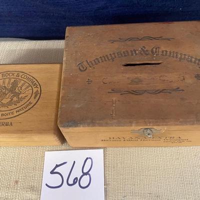 Vintage Cigar Boxes