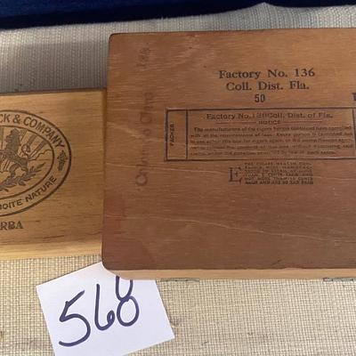 Vintage Cigar Boxes