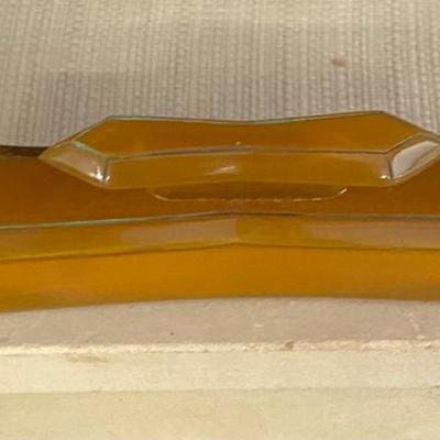 Vintage Amber Pyralen Nemours Nail Polisher
