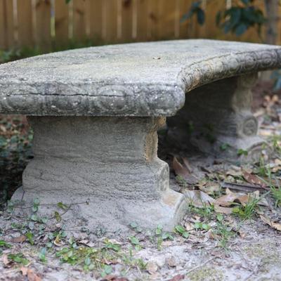 Cement Outdoor Table / Benches