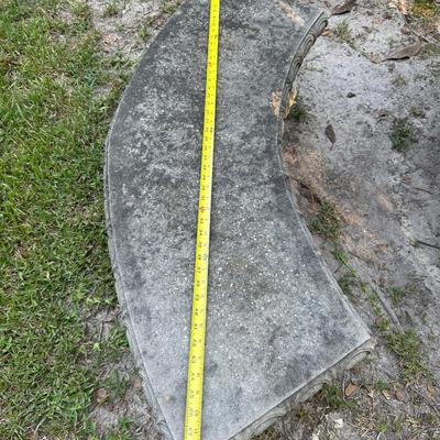 Cement Outdoor Table / Benches