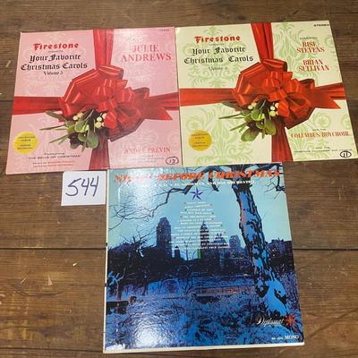 Vintage Christmas Records