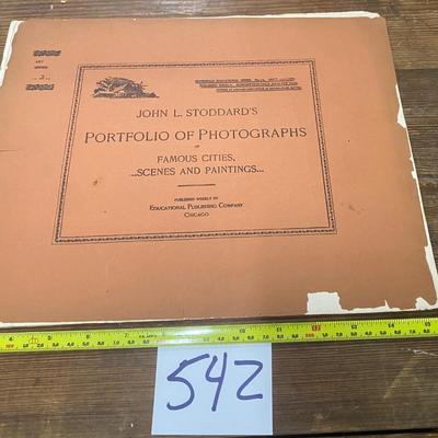 Vintage John Stoddardâ€™s Picture Potfolio
