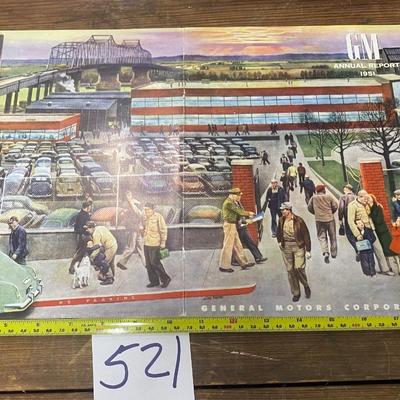 Vintage General Motor Corporation Add Cover