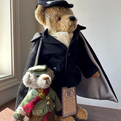 Cooperstown Bears - Scrooge & Tiny Tim Bear with COA