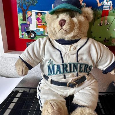 Cooperstown Bears - Mariners Bear & COA