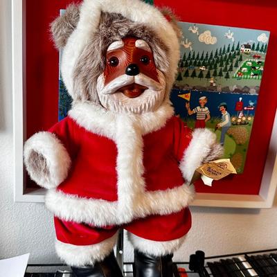 Raikes - 1992 Santa Bear - COA
