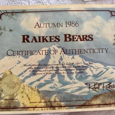 Raikes - Autumn 1986 Zelda - COA