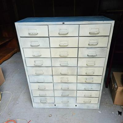 Cole 27 Drawer Metal Storage Cabinet +More  (OB2-JS)