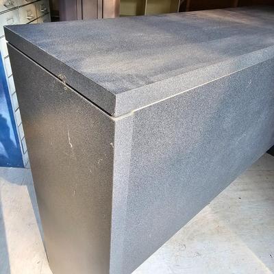 Two Grey Storage Units  (OB2-JS)