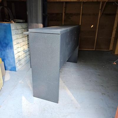 Two Grey Storage Units  (OB2-JS)