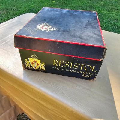 Three Men's Vintage Hats/Boxes (OB2-JS)