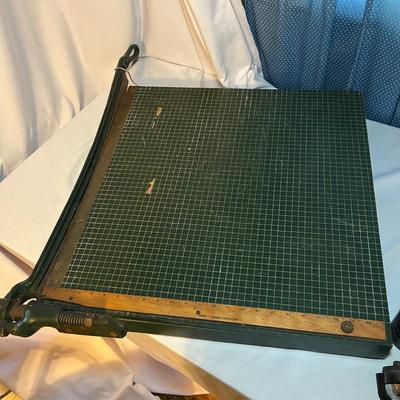 Vintage Wood Guillotines & More Office Accessories (UO-RG)