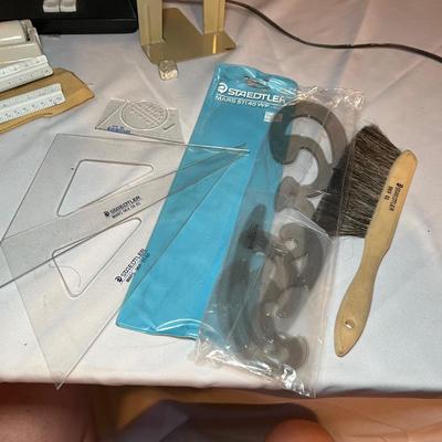 Vintage Wood Guillotines & More Office Accessories (UO-RG)