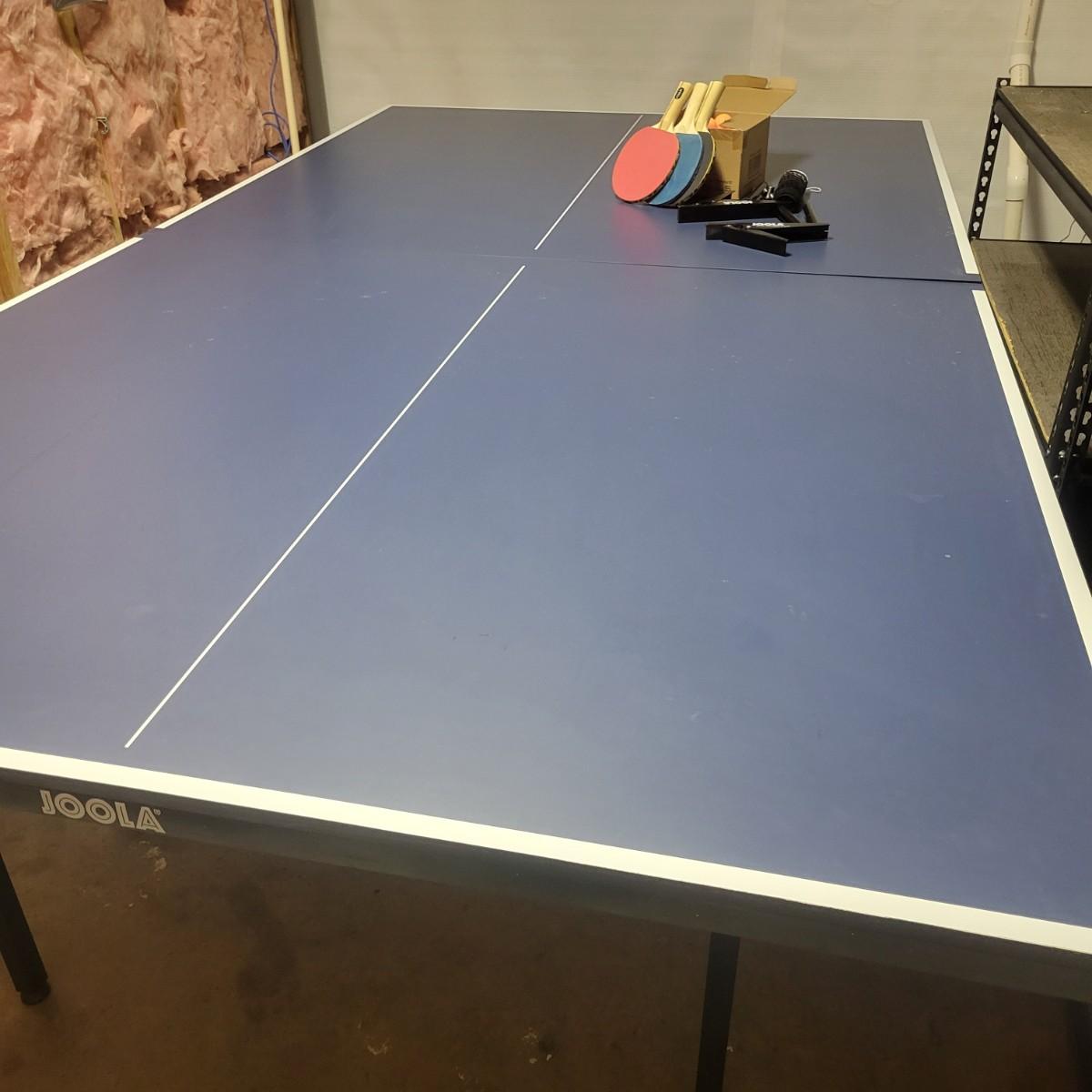 Joola Ping Pong Table and Accessories (WSDW)